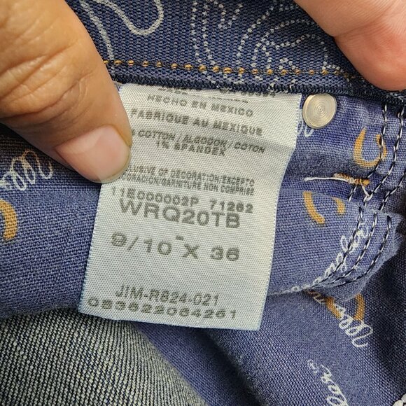 Wrangler Jeans Womens 9 Tall Dark Wash Stretch Mid Rise Bootcut *Read* - Picture 13 of 14